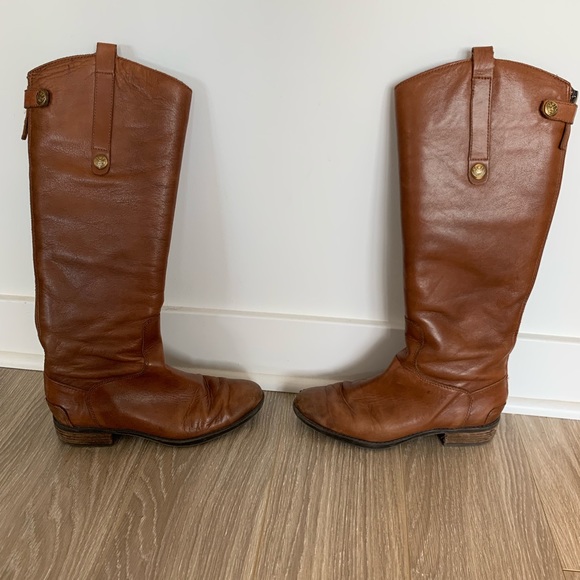 Sam Edelman Tall Leather Boots - Picture 2 of 3